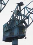 Salford Quays Cranes Getting Ready For Demolition